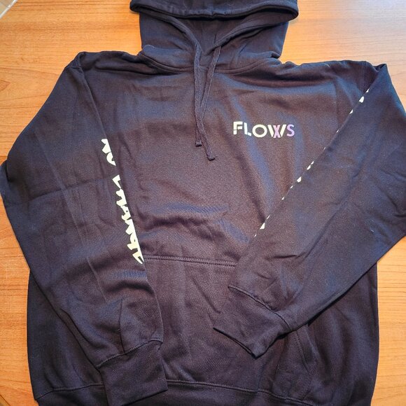 FlowXS hoodie sweatshirt black XL NWOT - Picture 1 of 4